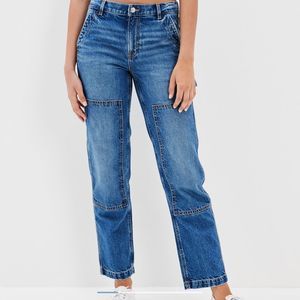 American Eagle 90s Straight Jeans Size 16 Short